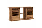 Vidaxl Aquarium Stand Old Wood 121x41x58 Cm Engineered Wood Vidaxl Aquarium Stand Old Wood 121x41x58 Cm Engineered Wood