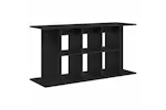 Vidaxl Aquarium Stand Black Oak 120x40x60 Cm Engineered Wood Vidaxl Aquarium Stand Black Oak 120x40x60 Cm Engineered Wood