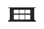 Vidaxl Aquarium Stand Black Oak 120x40x60 Cm Engineered Wood Vidaxl Aquarium Stand Black Oak 120x40x60 Cm Engineered Wood