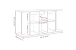 Vidaxl Aquarium Stand Black Oak 120x40x60 Cm Engineered Wood Vidaxl Aquarium Stand Black Oak 120x40x60 Cm Engineered Wood