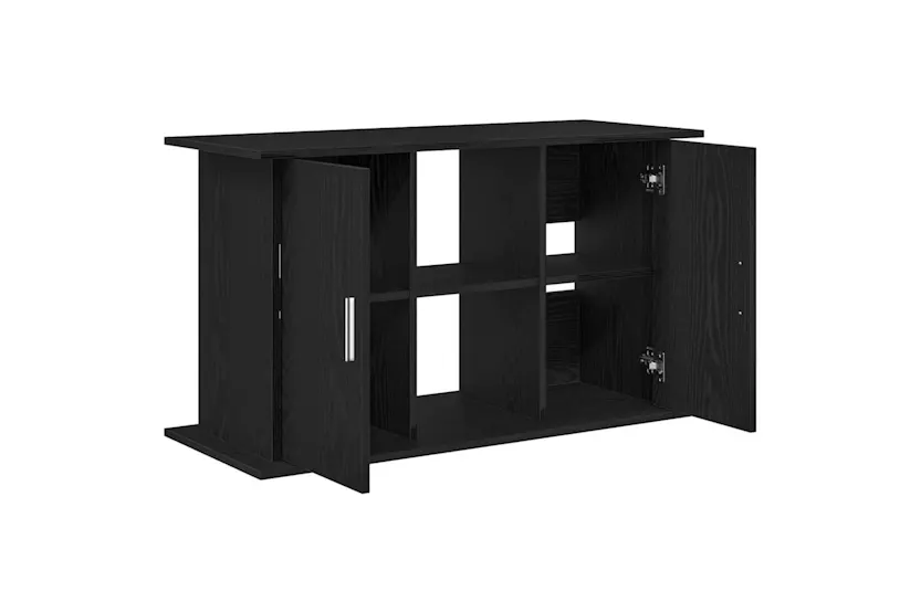 Vidaxl Aquarium Stand Black Oak 101x41x58 Cm Engineered Wood Vidaxl Aquarium Stand Black Oak 101x41x58 Cm Engineered Wood