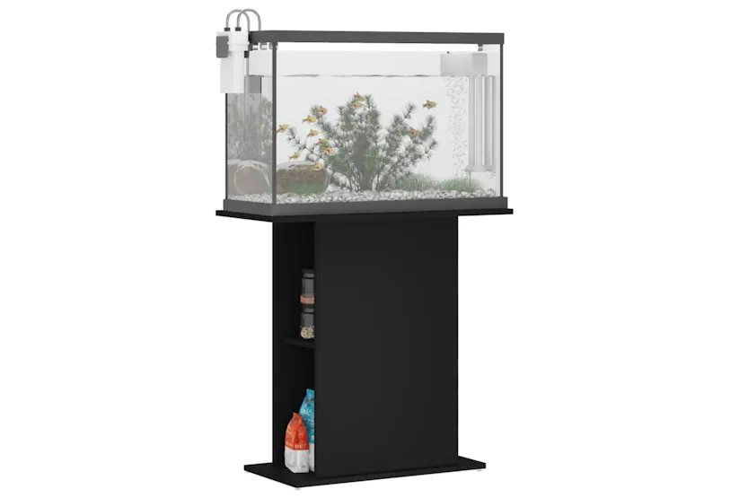 Vidaxl Aquarium Stand Black 75x36x725 Cm Engineered Wood Vidaxl Aquarium Stand Black 75x36x725 Cm Engineered Wood