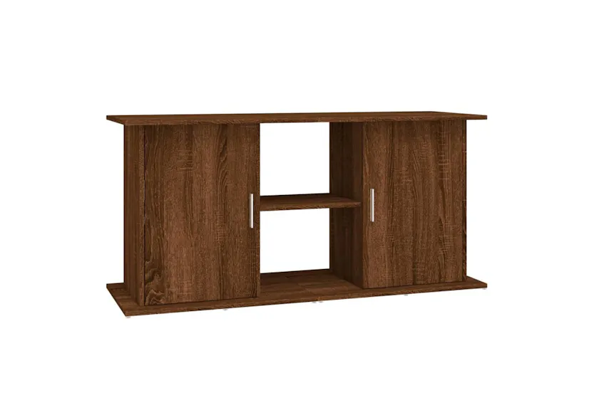 Vidaxl Aquarium Stand Brown Oak 121x41x58 Cm Engineered Wood Vidaxl Aquarium Stand Brown Oak 121x41x58 Cm Engineered Wood