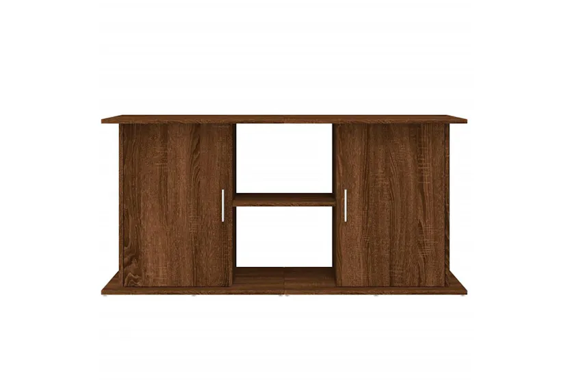 Vidaxl Aquarium Stand Brown Oak 121x41x58 Cm Engineered Wood Vidaxl Aquarium Stand Brown Oak 121x41x58 Cm Engineered Wood