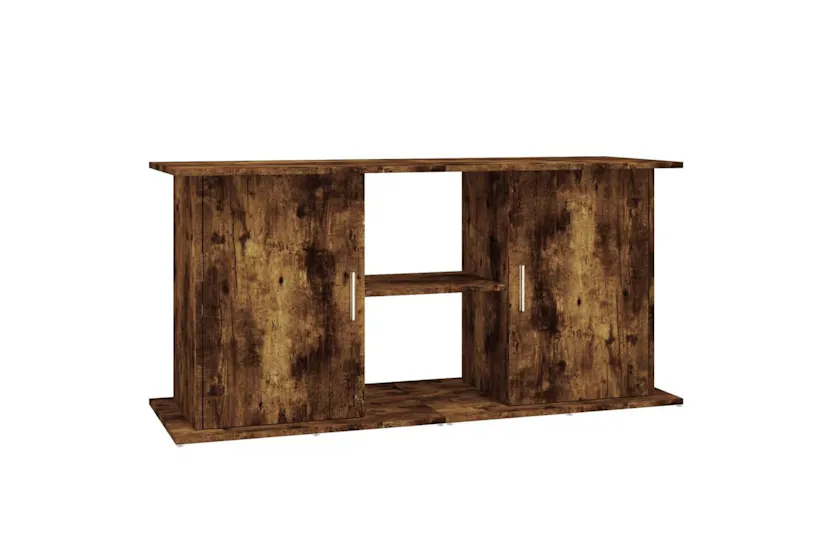 Vidaxl Aquarium Stand Smoked Oak 121x41x58 Cm Engineered Wood Vidaxl Aquarium Stand Smoked Oak 121x41x58 Cm Engineered Wood