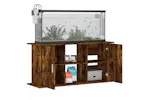 Vidaxl Aquarium Stand Smoked Oak 121x41x58 Cm Engineered Wood Vidaxl Aquarium Stand Smoked Oak 121x41x58 Cm Engineered Wood