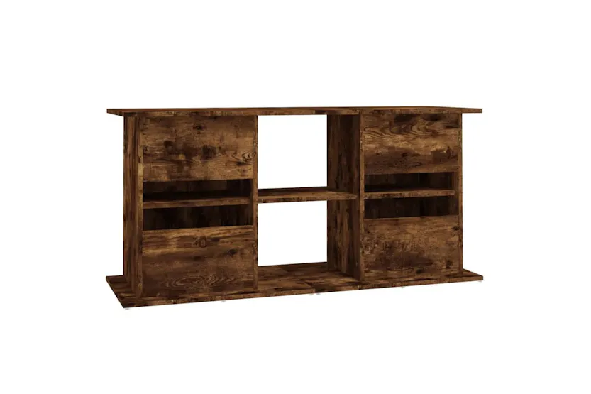 Vidaxl Aquarium Stand Smoked Oak 121x41x58 Cm Engineered Wood Vidaxl Aquarium Stand Smoked Oak 121x41x58 Cm Engineered Wood