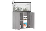 Vidaxl Aquarium Stand Grey Sonoma 81x36x73 Cm Engineered Wood Vidaxl Aquarium Stand Grey Sonoma 81x36x73 Cm Engineered Wood