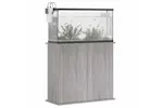 Vidaxl Aquarium Stand Grey Sonoma 81x36x73 Cm Engineered Wood Vidaxl Aquarium Stand Grey Sonoma 81x36x73 Cm Engineered Wood
