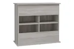 Vidaxl Aquarium Stand Grey Sonoma 81x36x73 Cm Engineered Wood Vidaxl Aquarium Stand Grey Sonoma 81x36x73 Cm Engineered Wood
