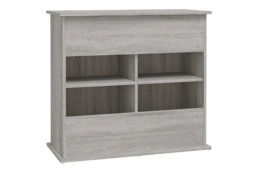 Vidaxl Aquarium Stand Grey Sonoma 81x36x73 Cm Engineered Wood Vidaxl Aquarium Stand Grey Sonoma 81x36x73 Cm Engineered Wood