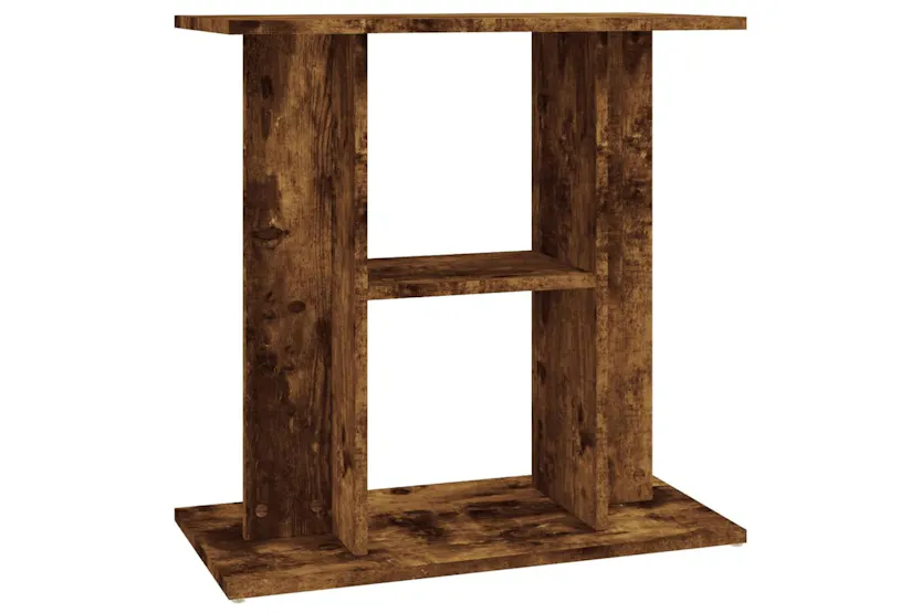 Vidaxl Aquarium Stand Smoked Oak 60x30x60 Cm Engineered Wood Vidaxl Aquarium Stand Smoked Oak 60x30x60 Cm Engineered Wood