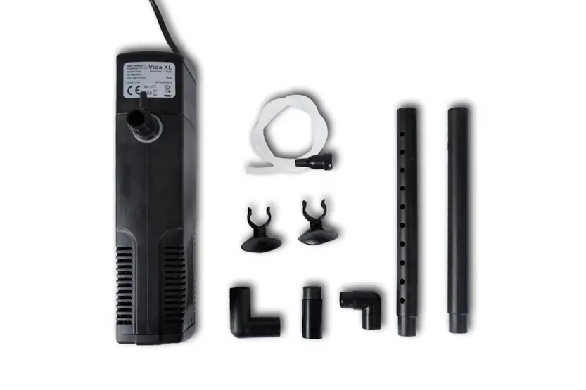 Vidaxl Aquarium Filter Pump With Active Carbon 800lh Vidaxl Aquarium Filter Pump With Active Carbon 800lh