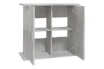 Vidaxl Aquarium Stand Concrete Grey 81x36x73 Cm Engineered Wood Vidaxl Aquarium Stand Concrete Grey 81x36x73 Cm Engineered Wood
