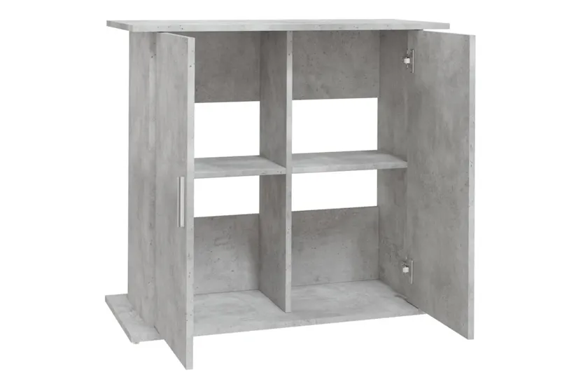 Vidaxl Aquarium Stand Concrete Grey 81x36x73 Cm Engineered Wood Vidaxl Aquarium Stand Concrete Grey 81x36x73 Cm Engineered Wood