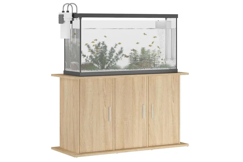 Vidaxl Aquarium Stand Sonoma Oak 101x41x58 Cm Engineered Wood Vidaxl Aquarium Stand Sonoma Oak 101x41x58 Cm Engineered Wood