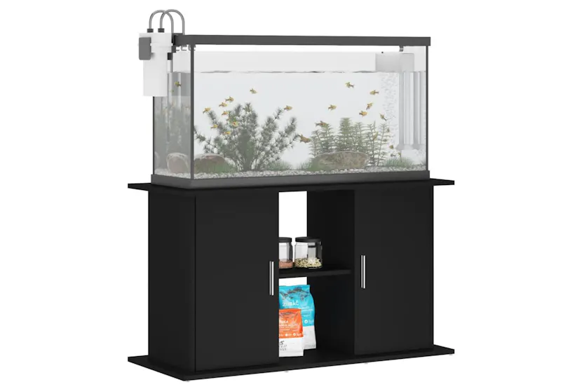 Vidaxl Aquarium Stand Black 101x41x58 Cm Engineered Wood Vidaxl Aquarium Stand Black 101x41x58 Cm Engineered Wood