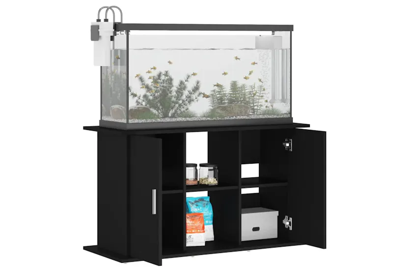 Vidaxl Aquarium Stand Black 101x41x58 Cm Engineered Wood Vidaxl Aquarium Stand Black 101x41x58 Cm Engineered Wood