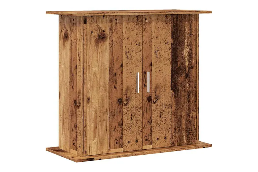 Vidaxl Aquarium Stand Old Wood 81x36x73 Cm Engineered Wood Vidaxl Aquarium Stand Old Wood 81x36x73 Cm Engineered Wood
