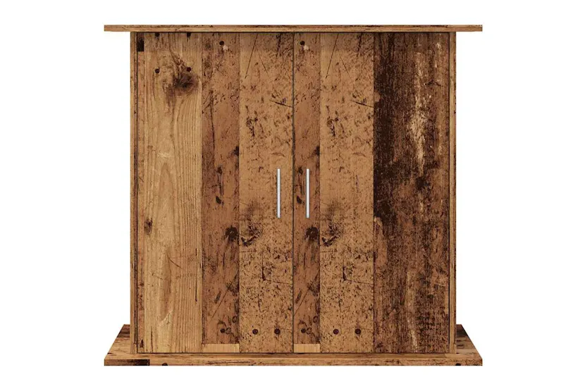 Vidaxl Aquarium Stand Old Wood 81x36x73 Cm Engineered Wood Vidaxl Aquarium Stand Old Wood 81x36x73 Cm Engineered Wood