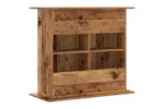 Vidaxl Aquarium Stand Old Wood 81x36x73 Cm Engineered Wood Vidaxl Aquarium Stand Old Wood 81x36x73 Cm Engineered Wood