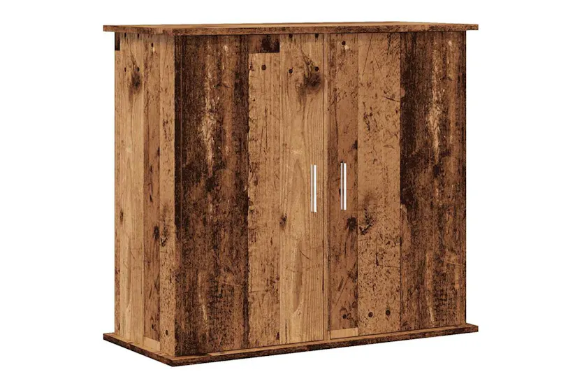 Vidaxl Aquarium Stand Old Wood 81x36x73 Cm Engineered Wood Vidaxl Aquarium Stand Old Wood 81x36x73 Cm Engineered Wood