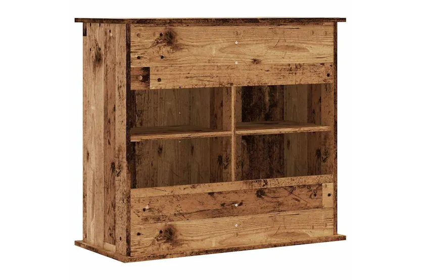 Vidaxl Aquarium Stand Old Wood 81x36x73 Cm Engineered Wood Vidaxl Aquarium Stand Old Wood 81x36x73 Cm Engineered Wood