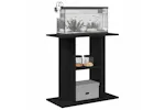 Vidaxl Aquarium Stand Black Oak 60x30x60 Cm Engineered Wood Vidaxl Aquarium Stand Black Oak 60x30x60 Cm Engineered Wood