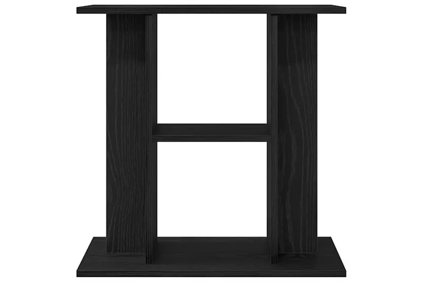 Vidaxl Aquarium Stand Black Oak 60x30x60 Cm Engineered Wood Vidaxl Aquarium Stand Black Oak 60x30x60 Cm Engineered Wood
