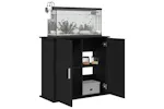 Vidaxl Aquarium Stand Black Oak 81x36x73 Cm Engineered Wood Vidaxl Aquarium Stand Black Oak 81x36x73 Cm Engineered Wood