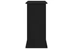 Vidaxl Aquarium Stand Black Oak 81x36x73 Cm Engineered Wood Vidaxl Aquarium Stand Black Oak 81x36x73 Cm Engineered Wood