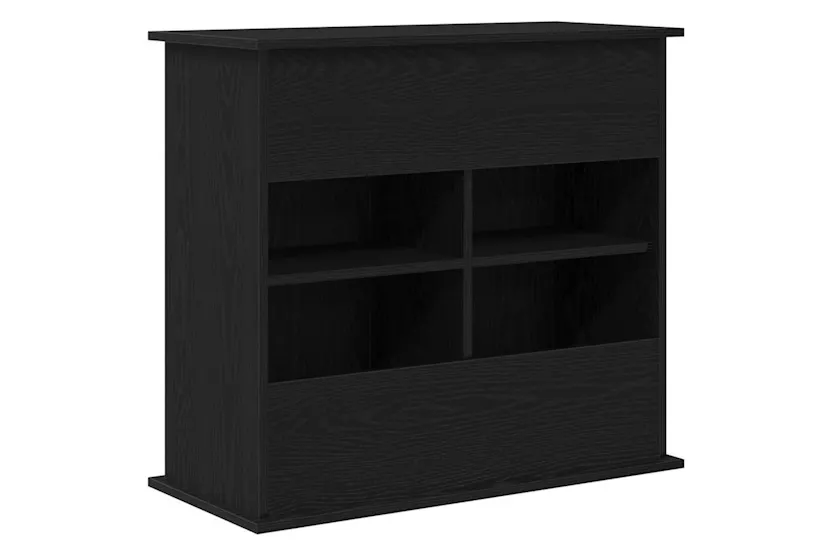 Vidaxl Aquarium Stand Black Oak 81x36x73 Cm Engineered Wood Vidaxl Aquarium Stand Black Oak 81x36x73 Cm Engineered Wood