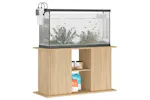 Vidaxl Aquarium Stand Sonoma Oak 101x41x58 Cm Engineered Wood Vidaxl Aquarium Stand Sonoma Oak 101x41x58 Cm Engineered Wood