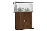 Vidaxl Aquarium Stand Brown Oak 81x36x73 Cm Engineered Wood Vidaxl Aquarium Stand Brown Oak 81x36x73 Cm Engineered Wood