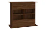 Vidaxl Aquarium Stand Brown Oak 81x36x73 Cm Engineered Wood Vidaxl Aquarium Stand Brown Oak 81x36x73 Cm Engineered Wood