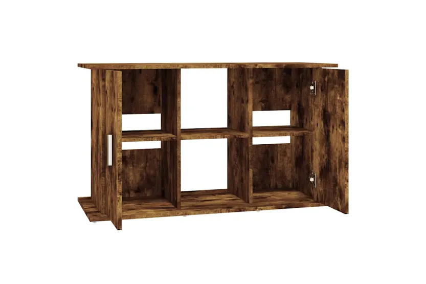 Vidaxl Aquarium Stand Smoked Oak 101x41x58 Cm Engineered Wood Vidaxl Aquarium Stand Smoked Oak 101x41x58 Cm Engineered Wood