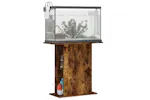 Vidaxl Aquarium Stand Smoked Oak 75x36x725 Cm Engineered Wood Vidaxl Aquarium Stand Smoked Oak 75x36x725 Cm Engineered Wood