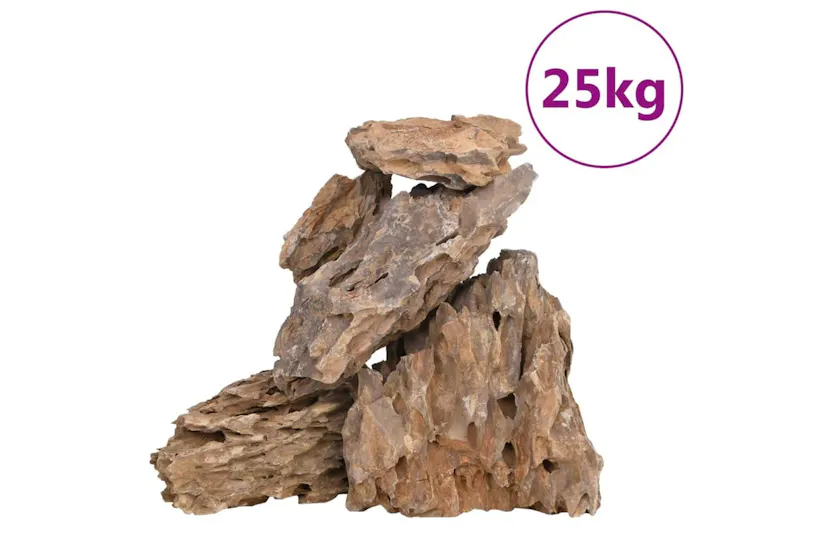 Vidaxl Dragon Stones 25 Kg Mixed Colour 10-30 Cm Vidaxl Dragon Stones 25 Kg Mixed Colour 10-30 Cm