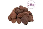 Vidaxl Volcanic Rocks 25 Kg Red 5-8 Cm Vidaxl Volcanic Rocks 25 Kg Red 5-8 Cm