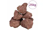 Vidaxl Volcanic Rocks 25 Kg Red 10-30 Cm Vidaxl Volcanic Rocks 25 Kg Red 10-30 Cm