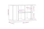 Vidaxl Aquarium Stand Old Wood 100x40x60 Cm Engineered Wood Vidaxl Aquarium Stand Old Wood 100x40x60 Cm Engineered Wood