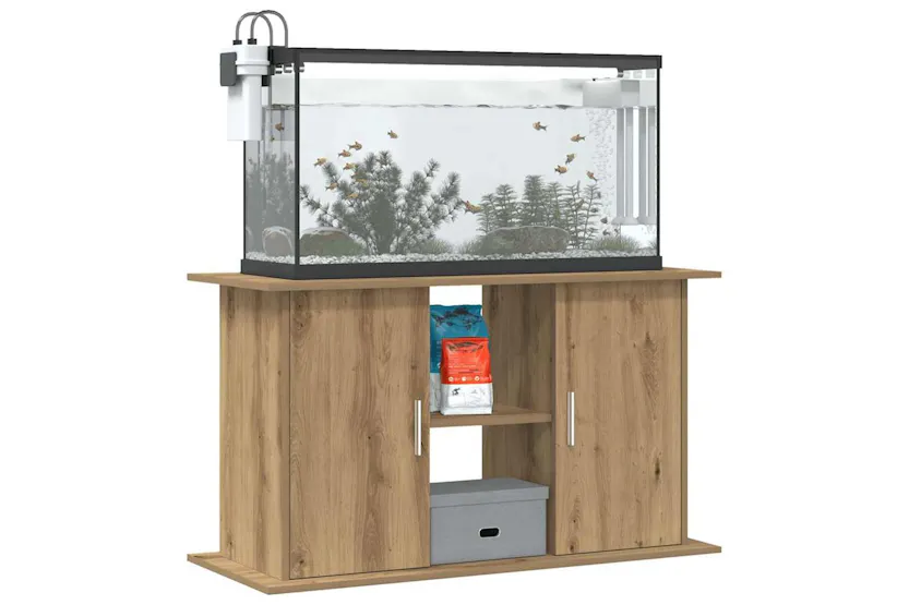 Vidaxl Aquarium Stand Artisan Oak 101x41x58 Cm Engineered Wood Vidaxl Aquarium Stand Artisan Oak 101x41x58 Cm Engineered Wood
