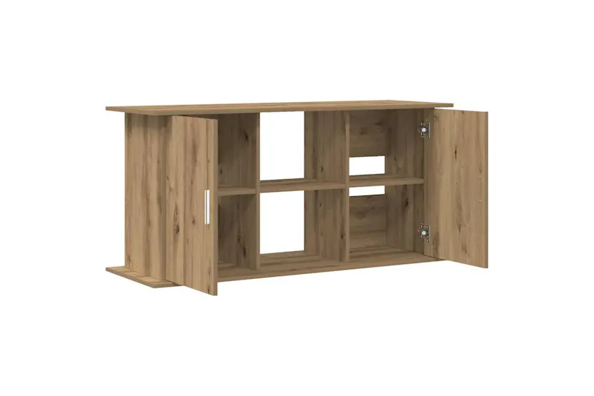Vidaxl Aquarium Stand Artisan Oak 121x41x58 Cm Engineered Wood Vidaxl Aquarium Stand Artisan Oak 121x41x58 Cm Engineered Wood