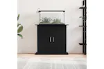 Vidaxl Aquarium Stand Black Oak 81x36x73 Cm Engineered Wood Vidaxl Aquarium Stand Black Oak 81x36x73 Cm Engineered Wood