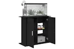 Vidaxl Aquarium Stand Black Oak 81x36x73 Cm Engineered Wood Vidaxl Aquarium Stand Black Oak 81x36x73 Cm Engineered Wood