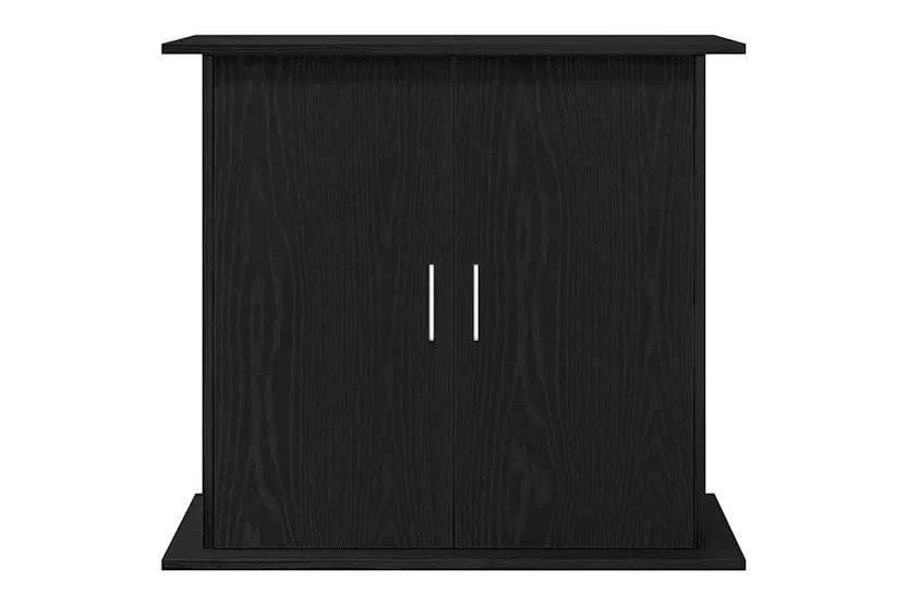 Vidaxl Aquarium Stand Black Oak 81x36x73 Cm Engineered Wood Vidaxl Aquarium Stand Black Oak 81x36x73 Cm Engineered Wood
