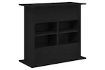 Vidaxl Aquarium Stand Black Oak 81x36x73 Cm Engineered Wood Vidaxl Aquarium Stand Black Oak 81x36x73 Cm Engineered Wood