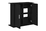 Vidaxl Aquarium Stand Black Oak 81x36x73 Cm Engineered Wood Vidaxl Aquarium Stand Black Oak 81x36x73 Cm Engineered Wood