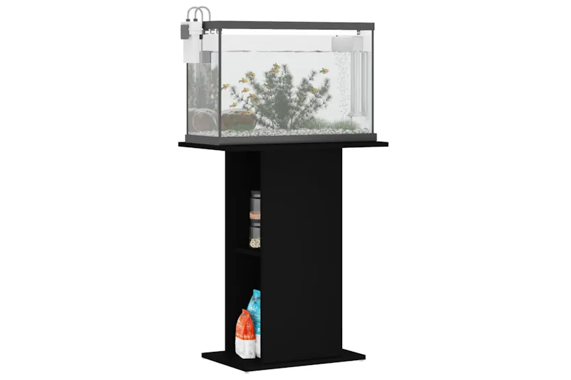 Vidaxl Aquarium Stand Black 605x36x725 Cm Engineered Wood Vidaxl Aquarium Stand Black 605x36x725 Cm Engineered Wood