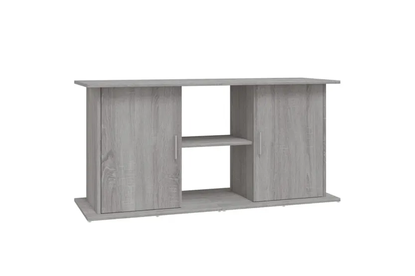 Vidaxl Aquarium Stand Grey Sonoma 121x41x58 Cm Engineered Wood Vidaxl Aquarium Stand Grey Sonoma 121x41x58 Cm Engineered Wood
